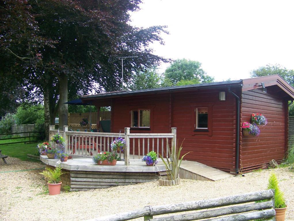 Cypress Log Cabins Accommodation Godshill  Camera foto